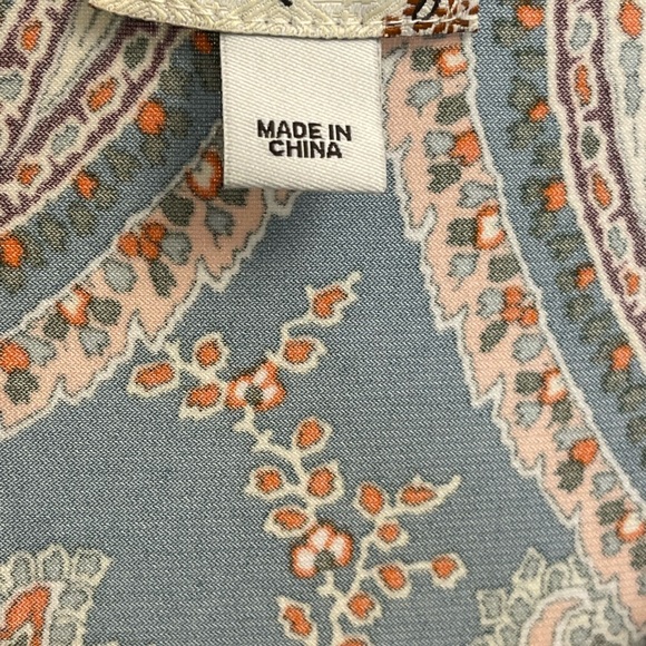 World Unity High-Low Embroidered Neckline Dress - Picture 7 of 13